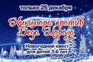 Новогодний квест для детей 3-6 лет в Казани (ёлки 2021-2022)